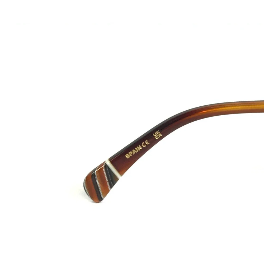 Etnia Barcelona Eyeglasses Frames ES MERCADAL HVRD Havana Red Aviator 52-17-145